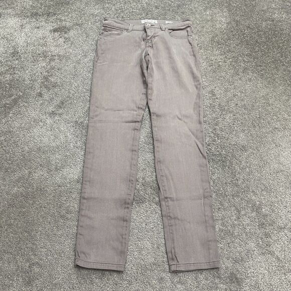Guess Power Skinny Denim Jeans Womens 27 Gray Low Rise Stretch Casual 26x28 - Picture 1 of 16